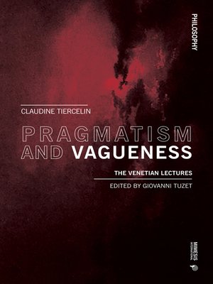 cover image of Pragmatism and Vagueness